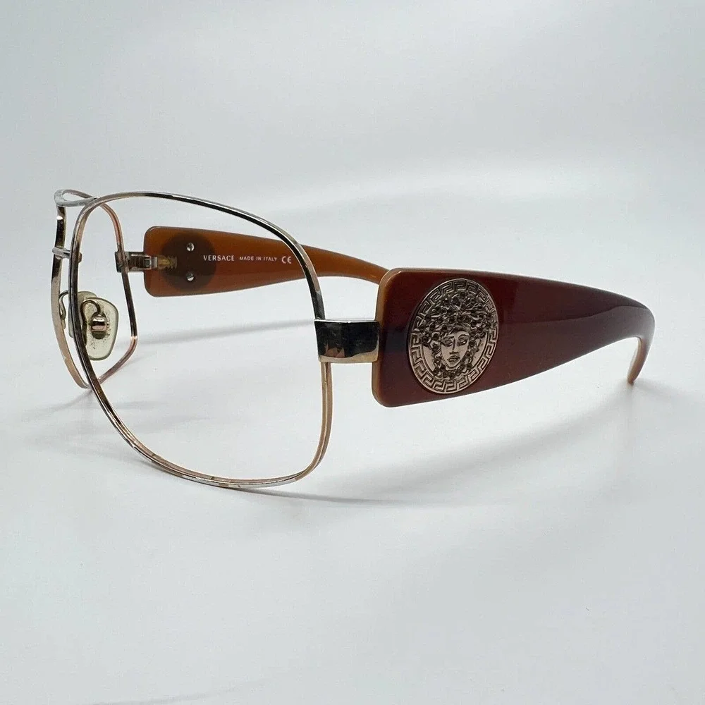 VERSACE Sunglasses‎ Frames 2060-b 1052 Copper Tortoise Frames 65-16-125 H8798